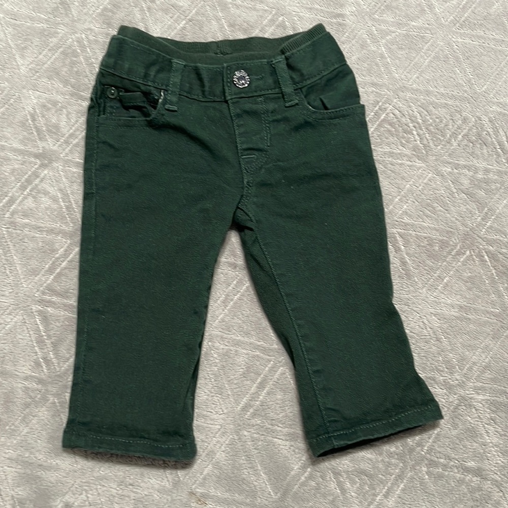 Baby gap green jeans pants